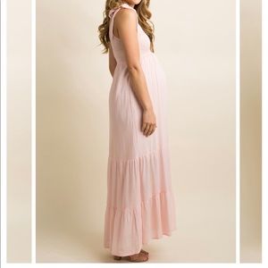 NWT Pinkblush tiered maxi dress